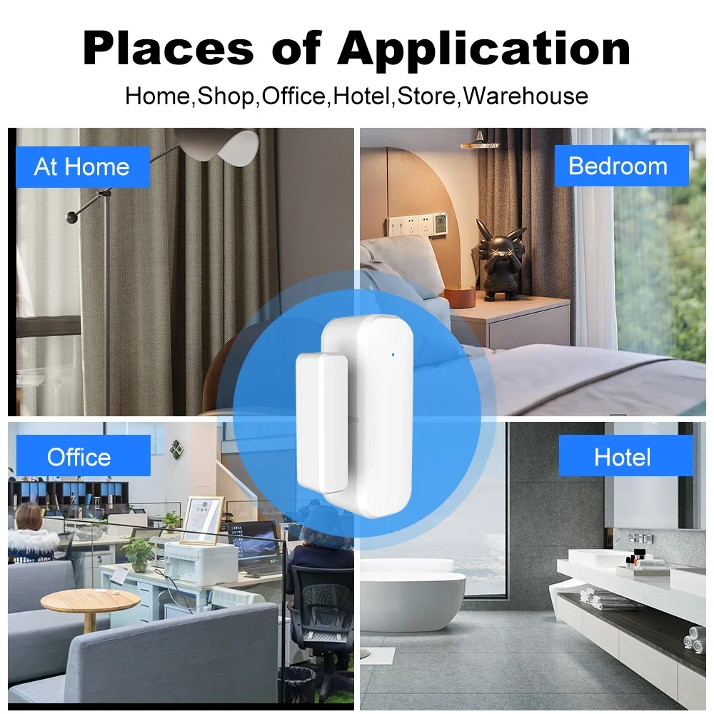 ZigBee Kablosuz Kapı Pencere S - Smart Home Notifications incelemesi ve fiyatı