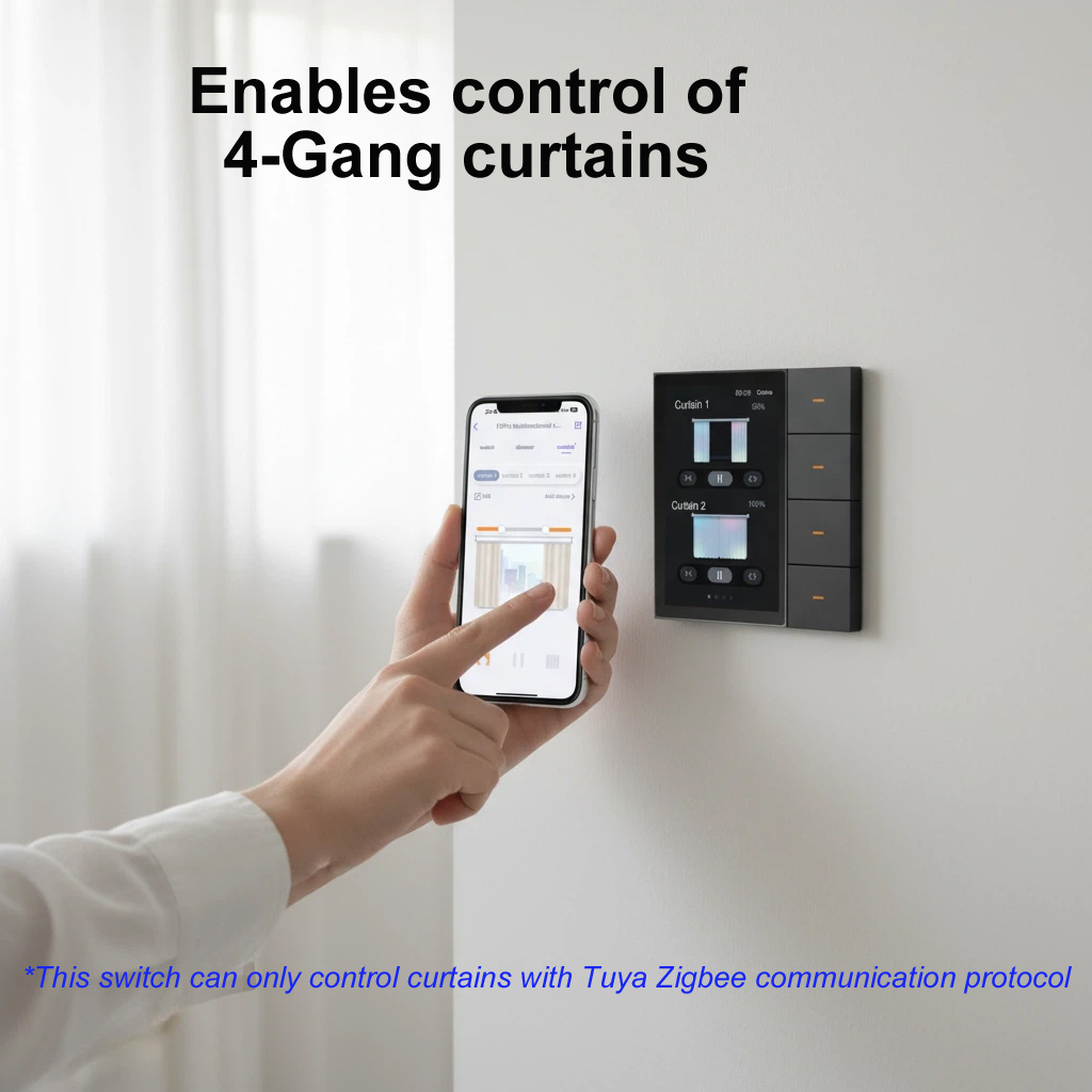 F3-pro Tuya Akıllı Panel ZigBe - Smart Home Appliances incelemesi ve fiyatı
