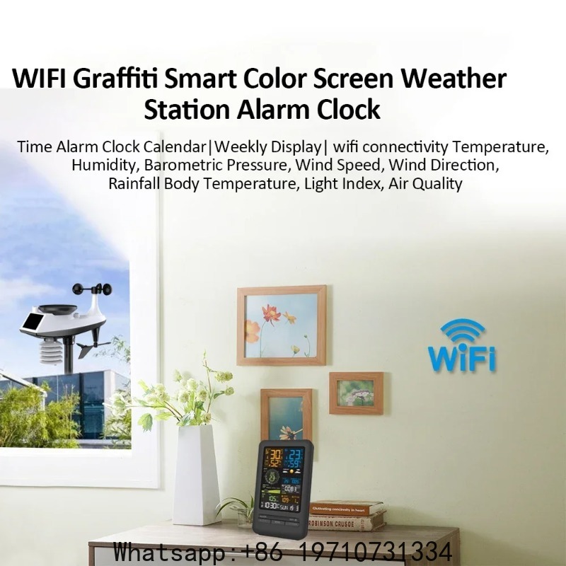 WiFi Akıllı Hava İstasyonu Akı - Smart Home Monitoring incelemesi ve fiyatı