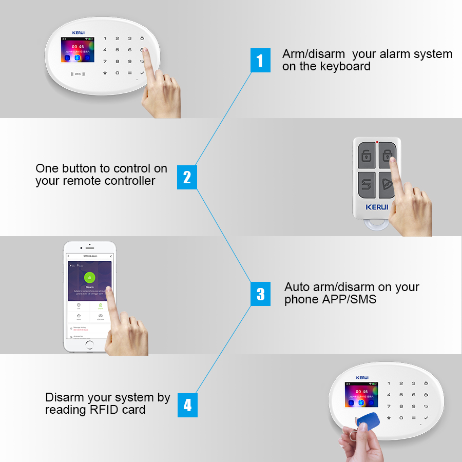 KERUI Tuya Akıllı Uygulama Bil - Smart Home Notifications incelemesi ve fiyatı