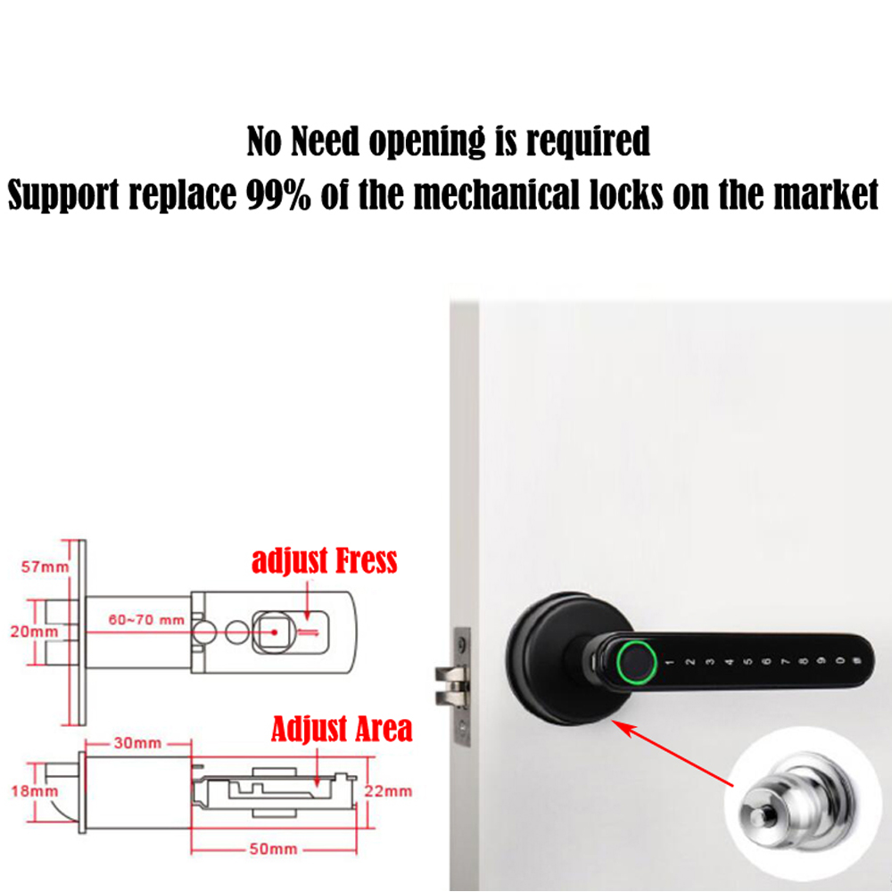 TTLock Akıllı Bluetooth Parmak - Smart Home Lock incelemesi ve fiyatı