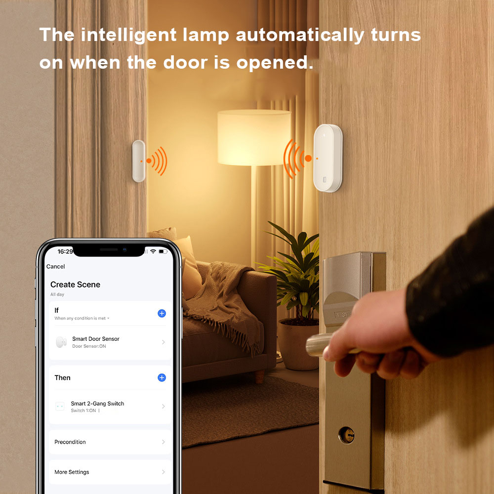 Doodle Wi-Fi ZigBee kapı manye - Smart Home Notifications incelemesi ve fiyatı