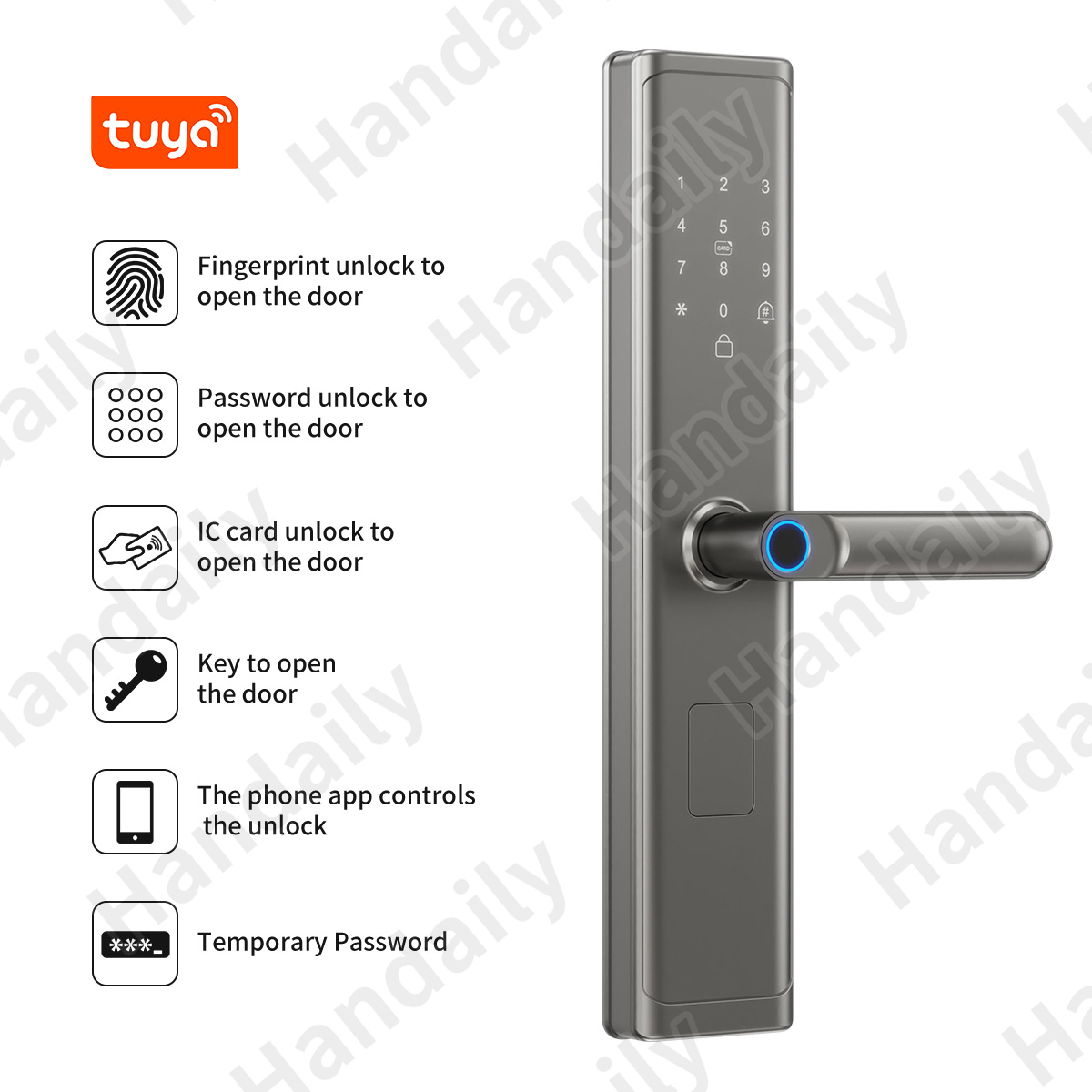 Tuya Wifi TTlock Uygulaması Pa - Smart Home Lock incelemesi ve fiyatı