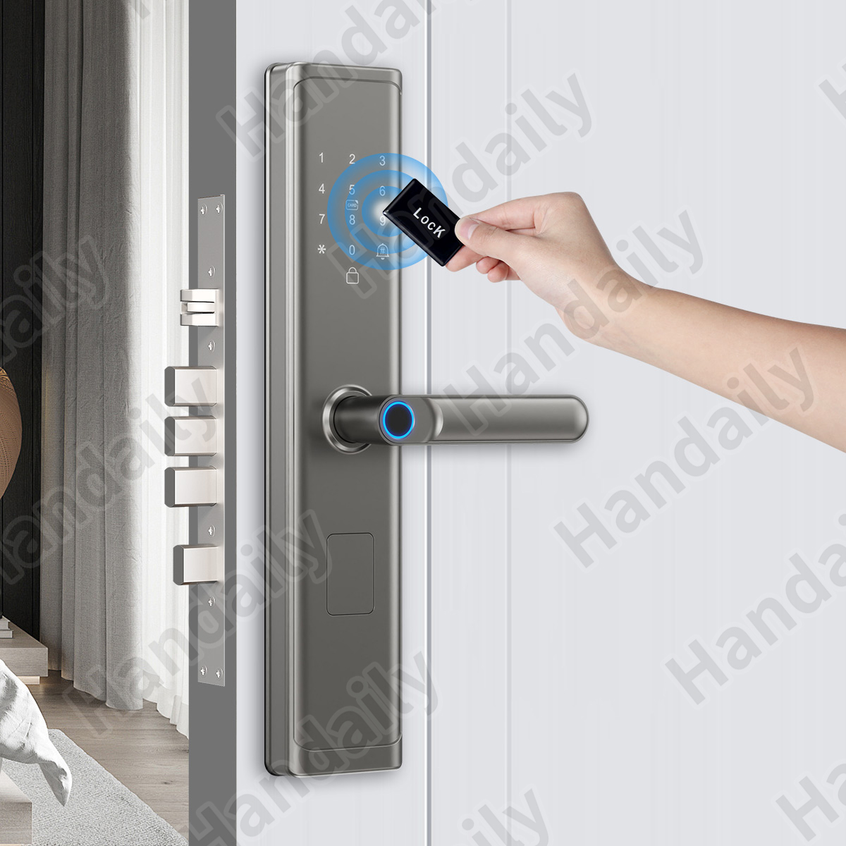 Tuya Wifi TTlock Uygulaması Pa - Smart Home Lock incelemesi ve fiyatı