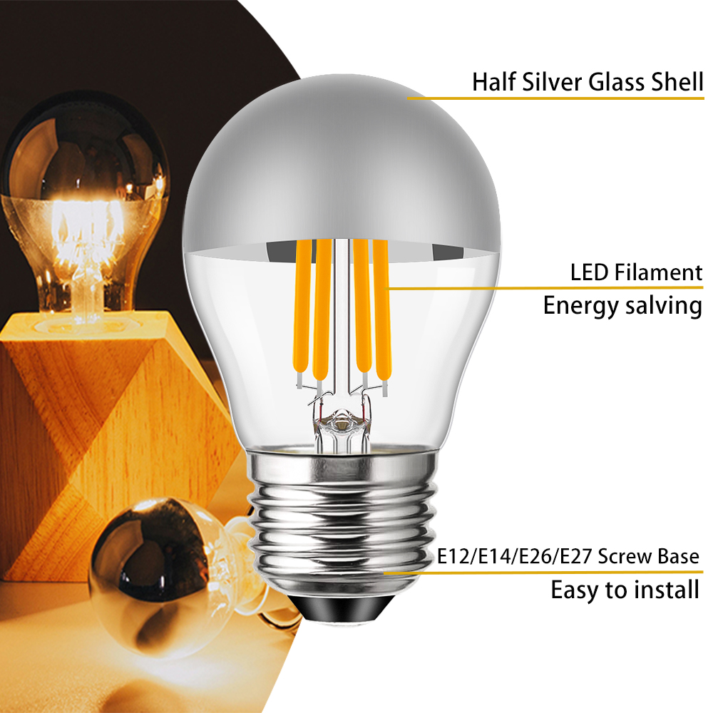 G45 Edison LED Gece Ampul E12  - Smart Home Retrofit incelemesi ve fiyatı