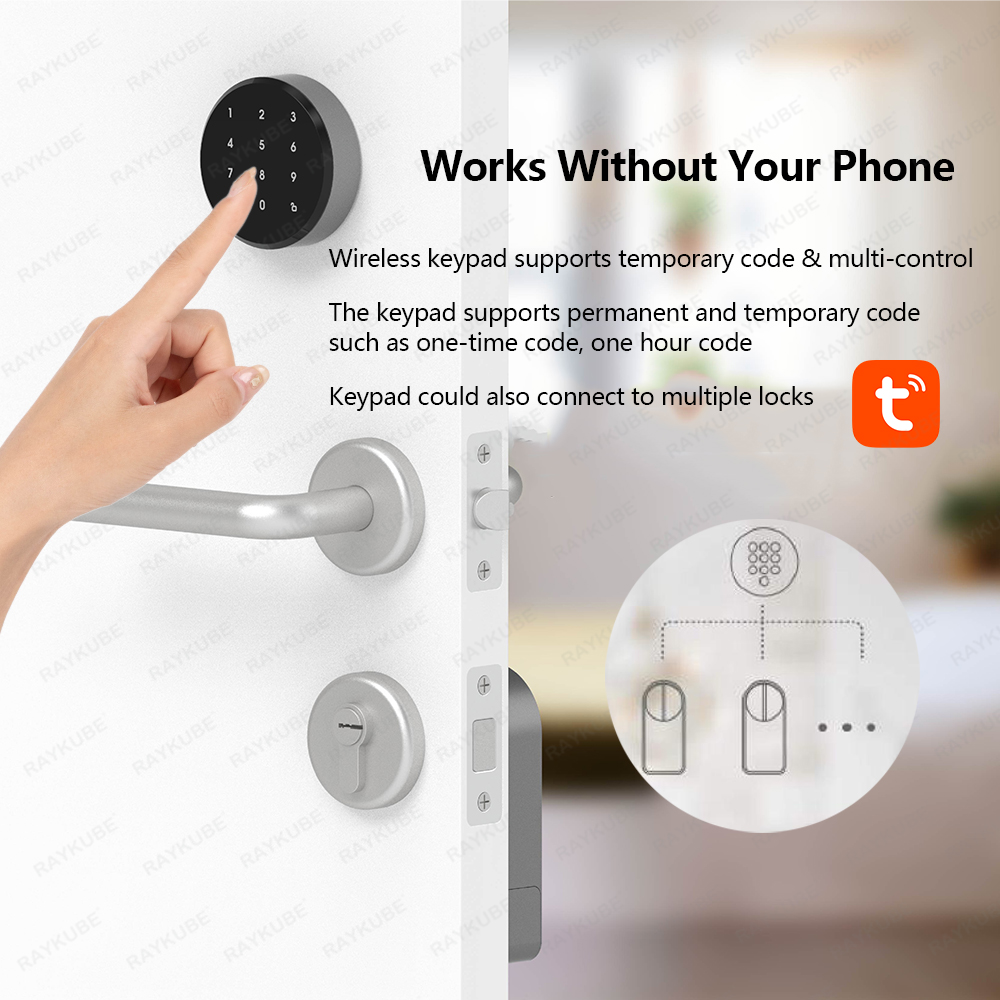 RAYKUBE A1 Pro Tuya BEL Akıllı - Smart Home Lock incelemesi ve fiyatı