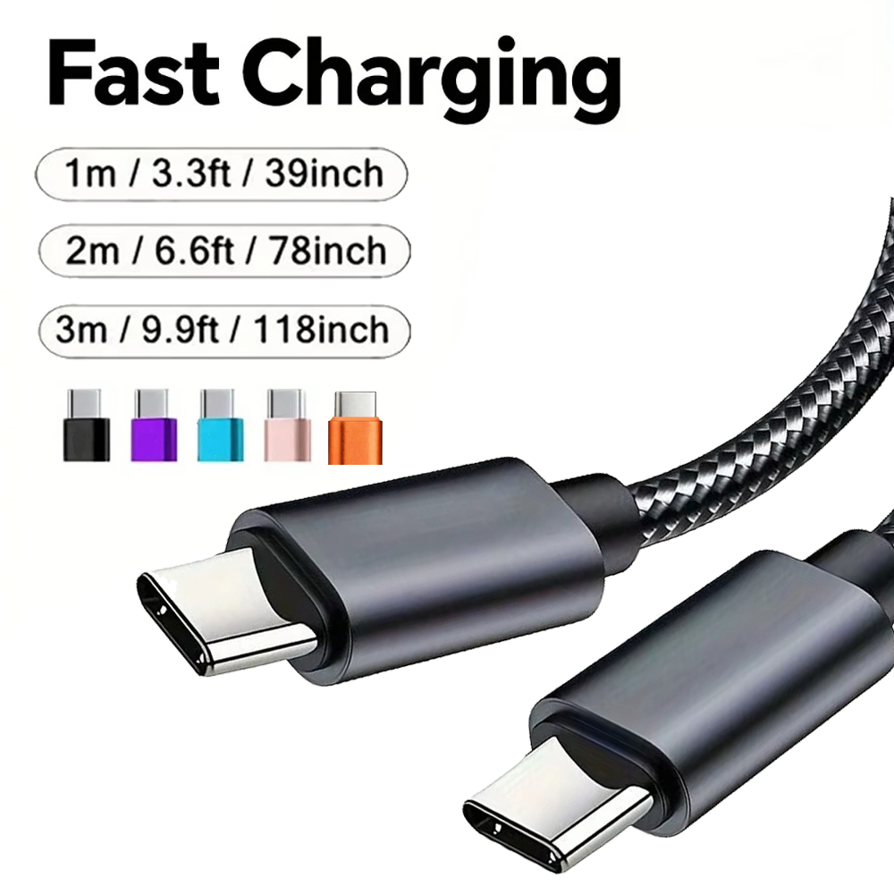 60W Örgülü USB C Kablosu 1M 2M - Smart Home Samsung incelemesi ve fiyatı