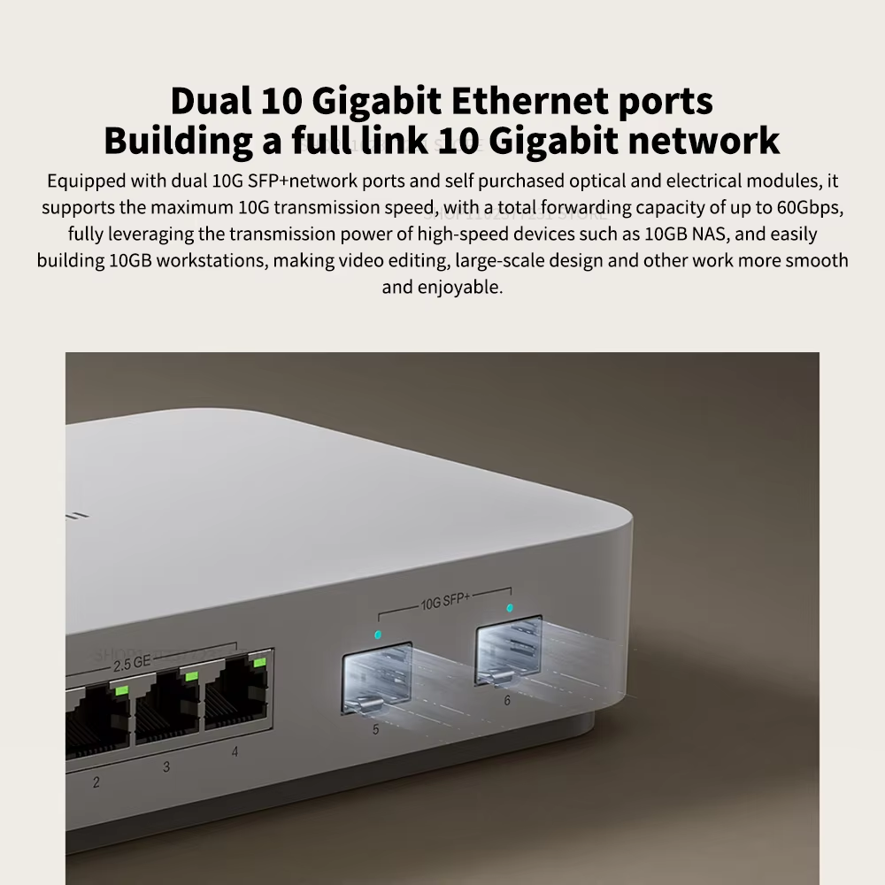 YENİ Xiaomi 10G Ethernet Switc - Smart Home Hub 2 incelemesi ve fiyatı