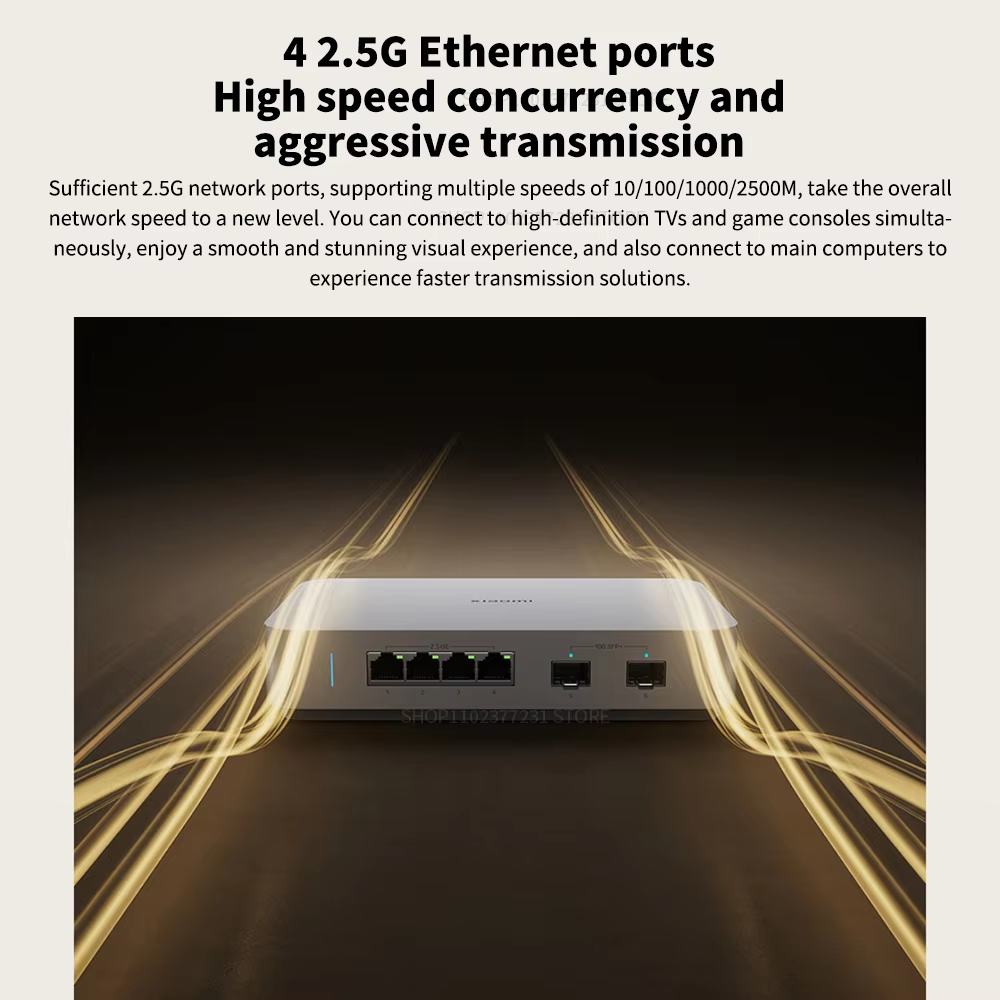 YENİ Xiaomi 10G Ethernet Switc - Smart Home Hub 2 incelemesi ve fiyatı