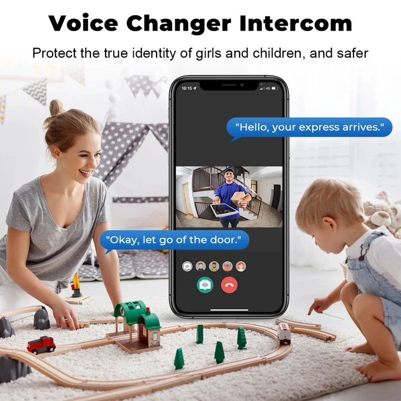 Akıllı Ev WiFi Görüntülü Kapı  - Smart Home Video Doorbell Enhanced Security With Smart Doorbell incelemesi ve fiyatı