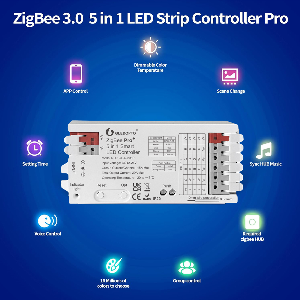 Akıllı ZigBee 3.0 LED Kontrol  - Smart Home Hub 2 incelemesi ve fiyatı