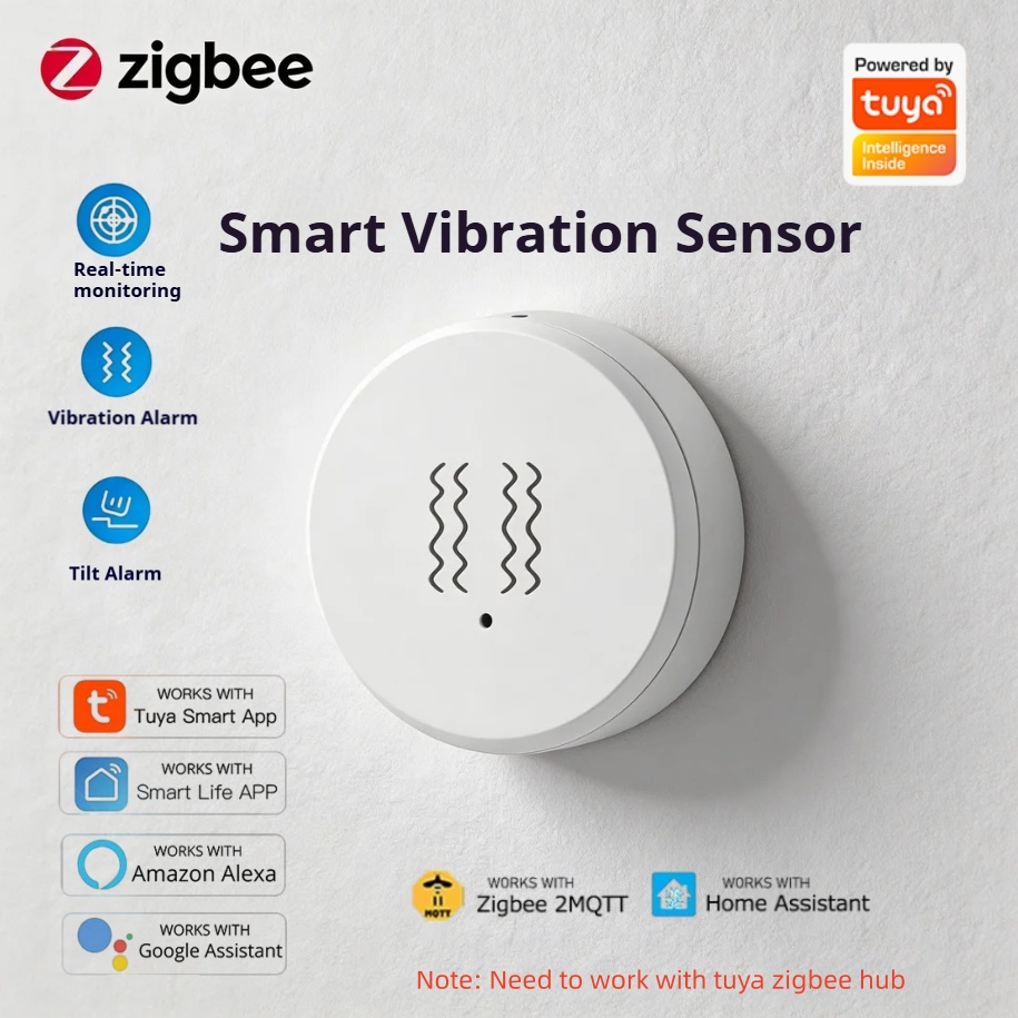 Tuya Zigbee Akıllı Titreşim Se - Smart Home Notifications incelemesi ve fiyatı