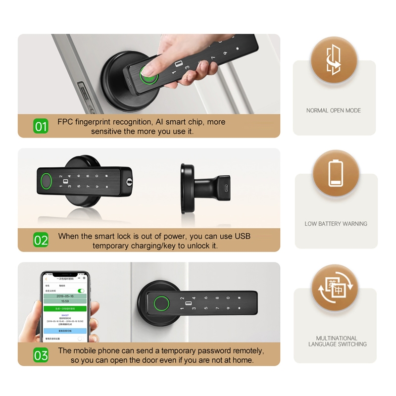 WiFi Uzaktan Kumanda Tuya Smar - Smart Home Lock incelemesi ve fiyatı
