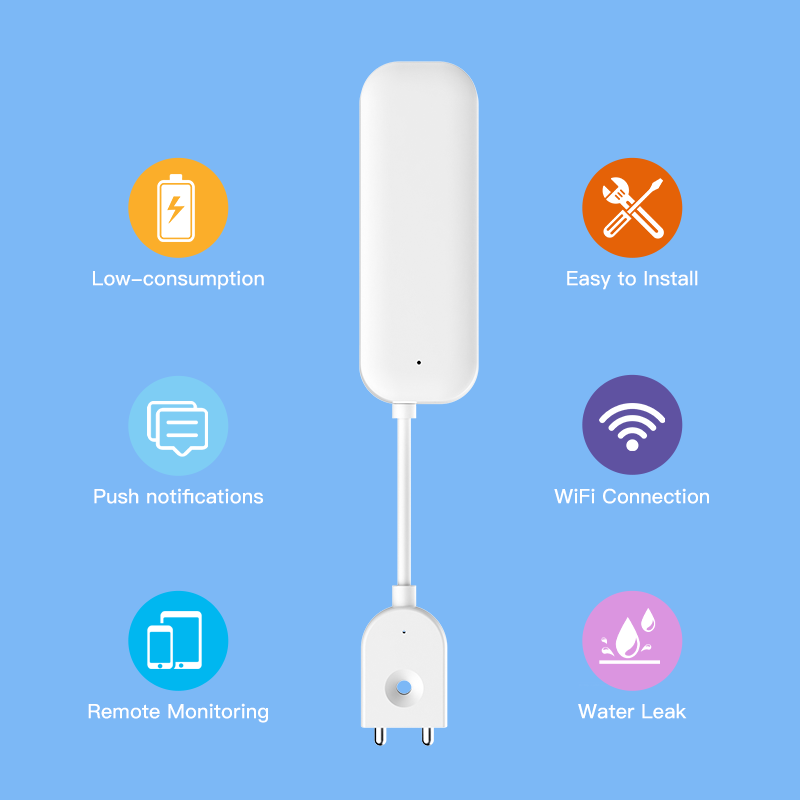 Tuya WiFi ZigBee Su Sensörü Ka - Wifi Water Sensor incelemesi ve fiyatı