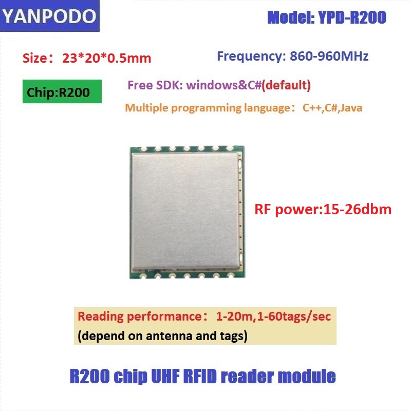 R200 Çipli UHF RFID Okuyucu Mo - Smart Home Raspberry Pi incelemesi ve fiyatı
