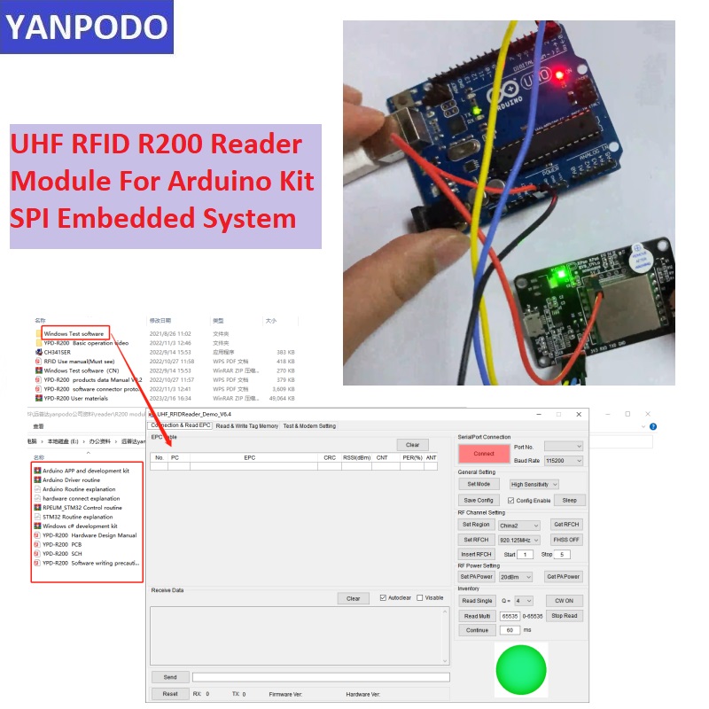 R200 Çipli UHF RFID Okuyucu Mo - Smart Home Raspberry Pi incelemesi ve fiyatı