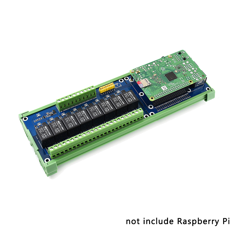 Ahududu Pi 5 / 4B 8 kanal röle - Smart Home Raspberry Pi incelemesi ve fiyatı