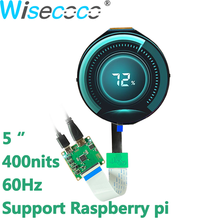 5 İnç IPS 1080*1080 Yuvarlak E - Smart Home Raspberry Pi incelemesi ve fiyatı