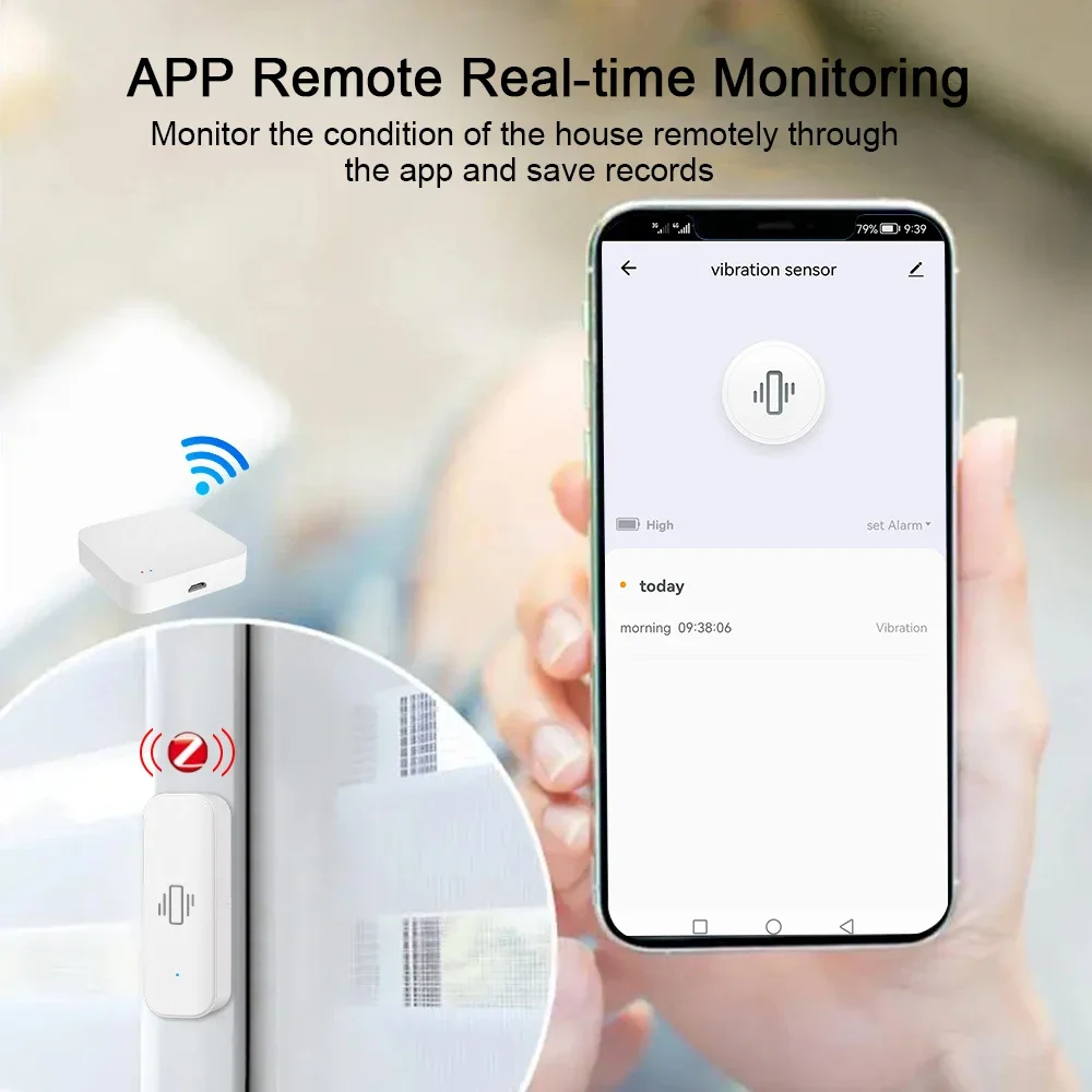 Tuya WiFi/Zigbee akıllı titreş - Smart Home Notifications incelemesi ve fiyatı