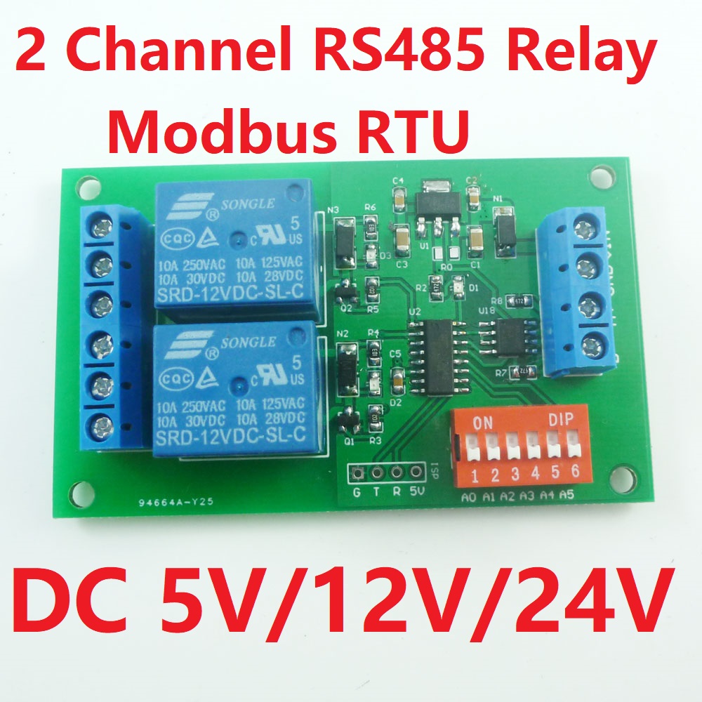2 Kanallı Modbus RTU Röle Modü - Smart Home With Plc incelemesi ve fiyatı