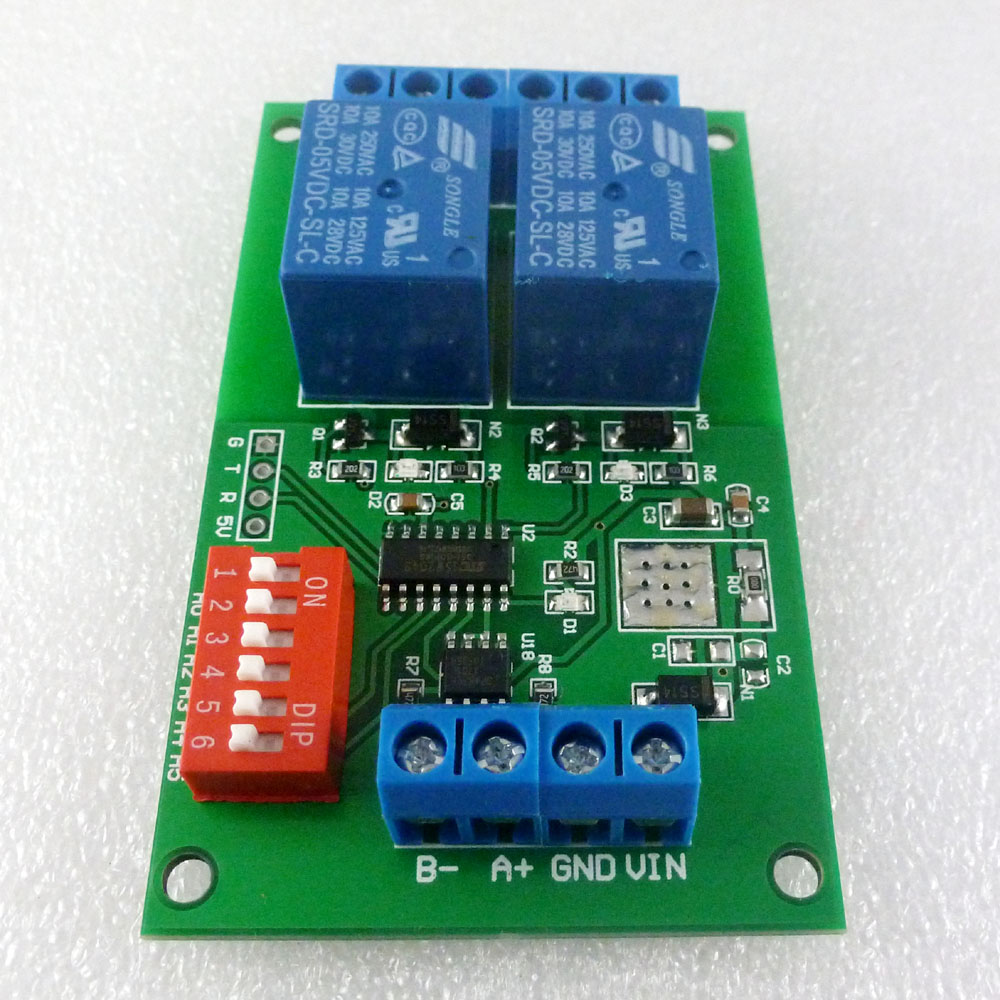 2 Kanallı Modbus RTU Röle Modü - Smart Home With Plc incelemesi ve fiyatı