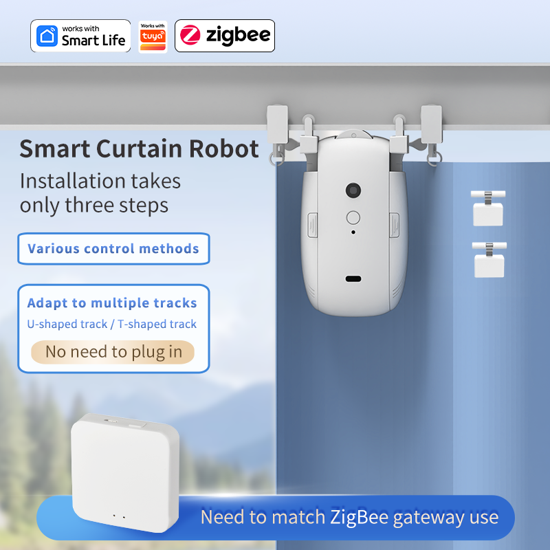 Zigbee Akıllı Perde Sürücü Rob - Smart Home Robot incelemesi ve fiyatı
